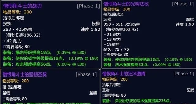 WLK新军装很快实装 增加低阶过渡装备